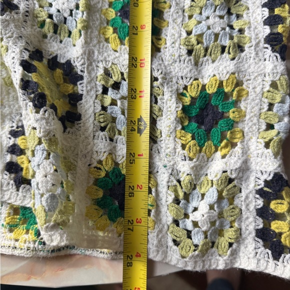 Zara Multicolor Crochet Top - Picture 7 of 9